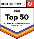 G2 Best Software 2026 Top 50 Content Management Products