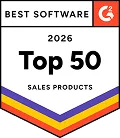 G2 Best Software 2024 Top 50 Sales Products
